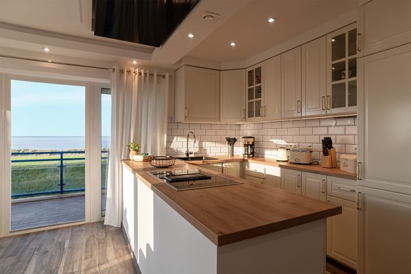 Panorama Schönberger-Strand Appartement 21 Schönberger-Strand - Küche / Küchenzeile