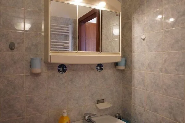 Badezimmer Ferienhaus Seeblick Ferienwohnung 7