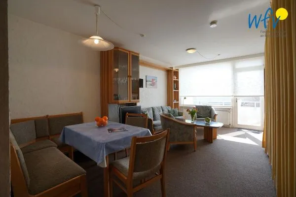 Wohnzimmer Ferienhaus Seeblick Ferienwohnung 7