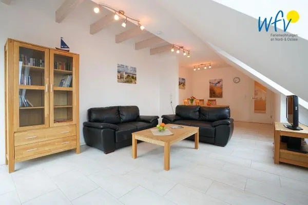 Wohnzimmer Villa Schoen Ferienwohnung 1