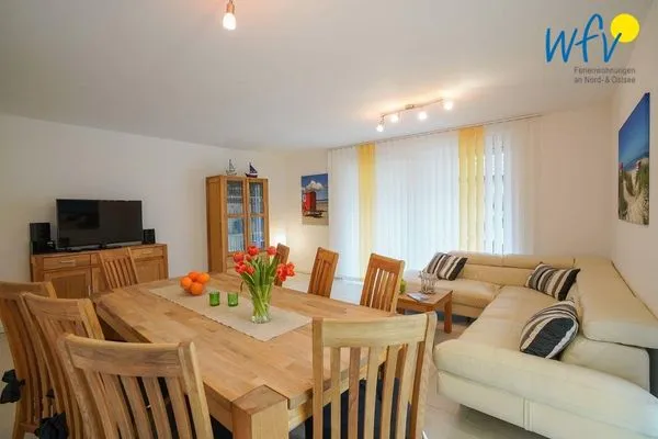 Wohnzimmer Villa Schoen Ferienwohnung 2