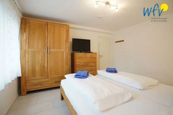 Schlafzimmer Villa Schoen Ferienwohnung 2