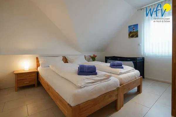 Schlafzimmer Villa Schoen Ferienwohnung 2
