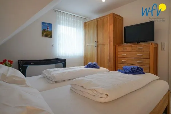 Schlafzimmer Villa Schoen Ferienwohnung 2