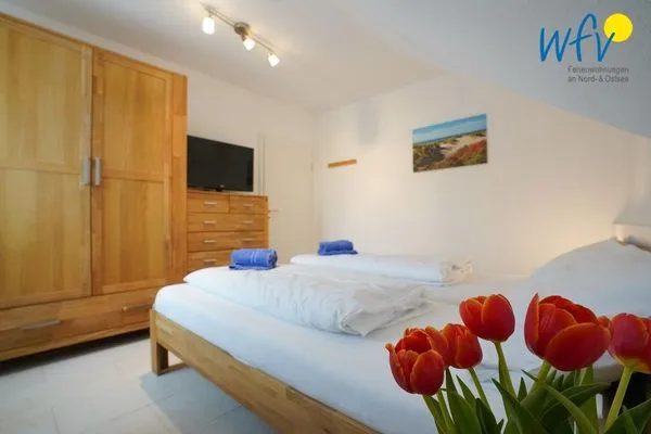 Schlafzimmer Villa Schoen Ferienwohnung 2