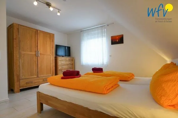 Schlafzimmer Villa Schoen Ferienwohnung 2