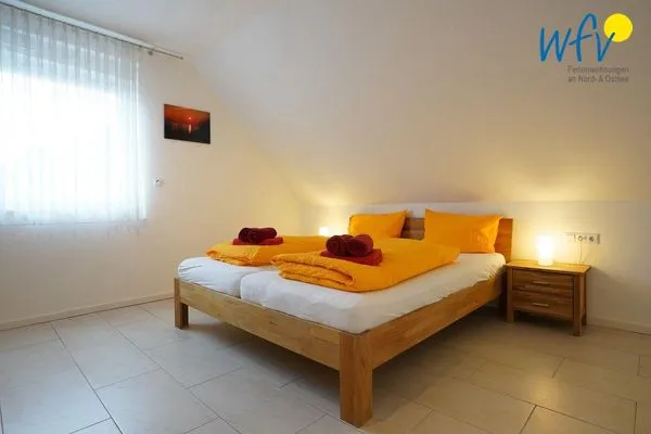 Schlafzimmer Villa Schoen Ferienwohnung 2