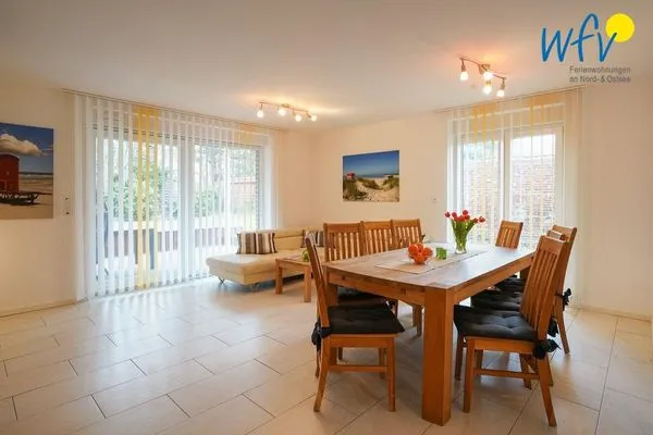 Wohnzimmer Villa Schoen Ferienwohnung 4