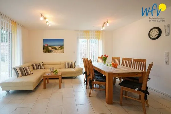 Wohnzimmer Villa Schoen Ferienwohnung 4