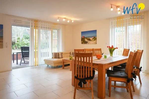 Wohnzimmer Villa Schoen Ferienwohnung 4