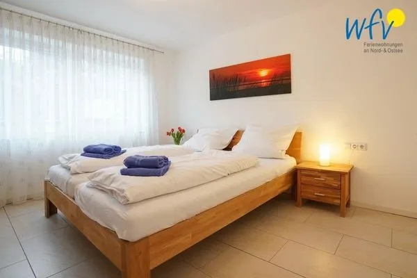 Schlafzimmer Villa Schoen Ferienwohnung 4