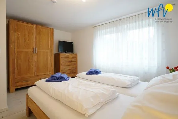 Schlafzimmer Villa Schoen Ferienwohnung 4