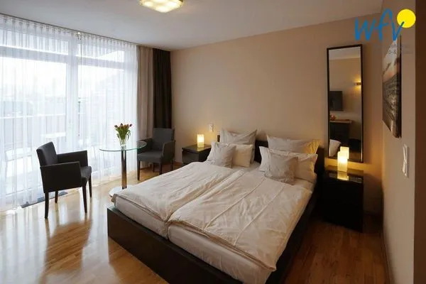 Wohnzimmer Barons Residenz Ferienwohnung 1