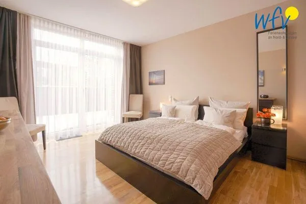 Schlafzimmer Barons Residenz Ferienwohnung 3