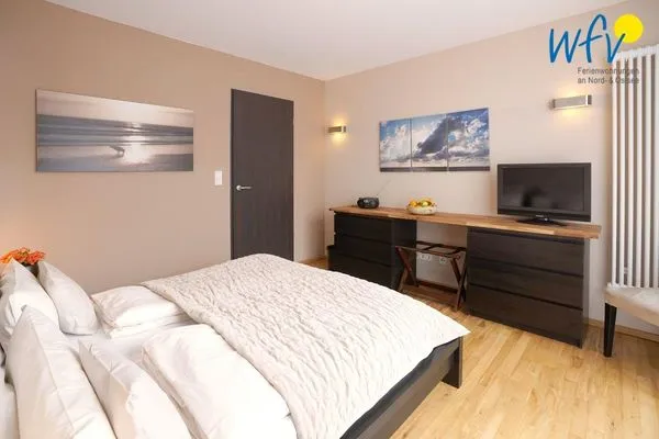 Schlafzimmer Barons Residenz Ferienwohnung 3