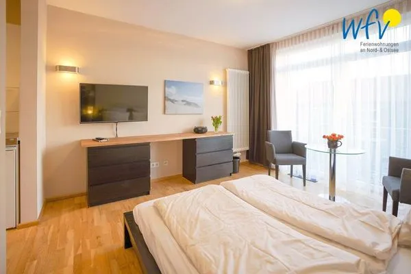 Wohnzimmer Barons Residenz Ferienwohnung 4