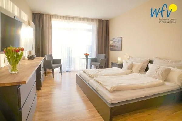 Wohnzimmer Barons Residenz Ferienwohnung 5