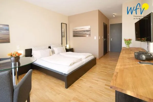 Wohnzimmer Barons Residenz Ferienwohnung 5