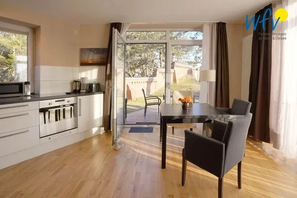 Wohnzimmer Barons Residenz Ferienwohnung 6