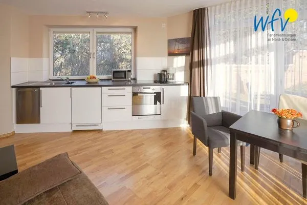 Wohnzimmer Barons Residenz Ferienwohnung 6