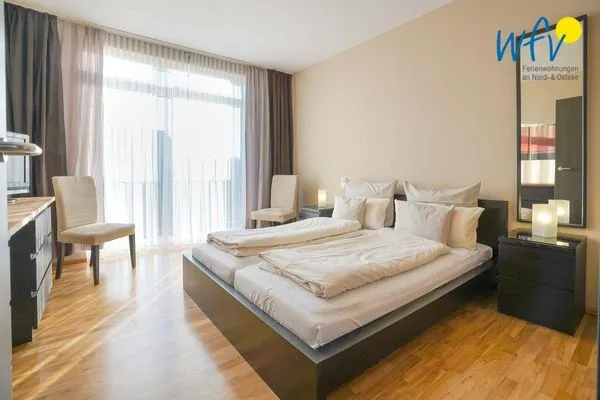 Schlafzimmer Barons Residenz Ferienwohnung 6