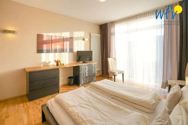 Schlafzimmer Barons Residenz Ferienwohnung 6