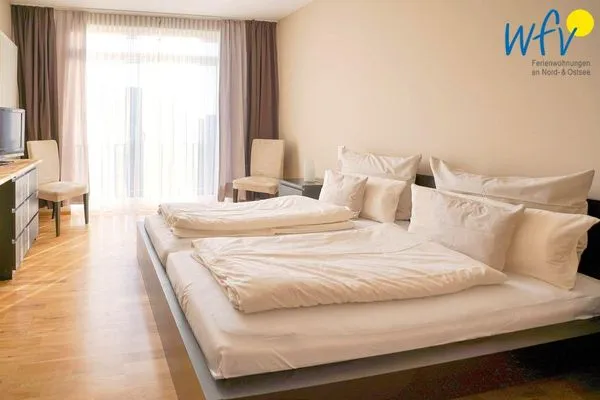 Schlafzimmer Barons Residenz Ferienwohnung 6