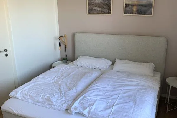 Schlafzimmer Haus am Park Ferienwohnung 11