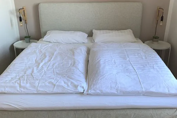 Schlafzimmer Haus am Park Ferienwohnung 11