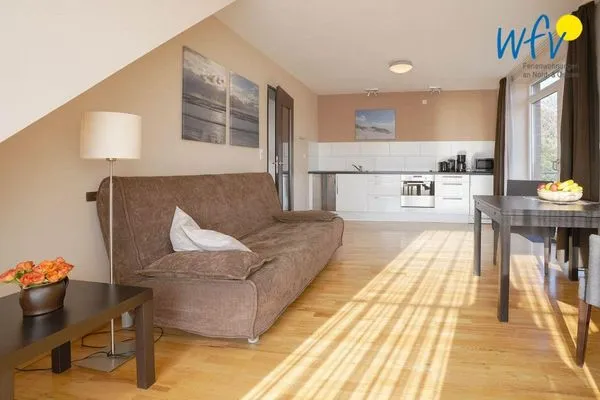 Wohnzimmer Barons Residenz Ferienwohnung 8