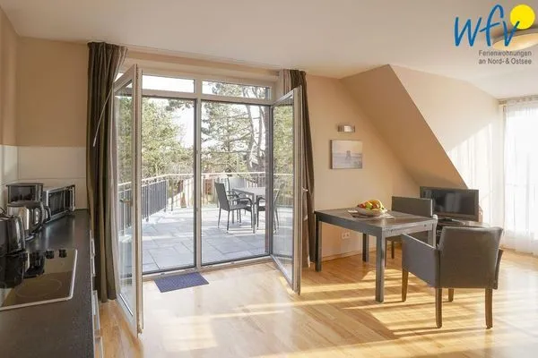 Wohnzimmer Barons Residenz Ferienwohnung 8