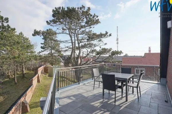 Balkon Barons Residenz Ferienwohnung 8