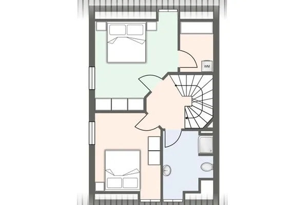 Reetdachhaus Lütt Strandhüs Reetdachhaus Lütt Strandhüs SPO Boehl - Grundriss