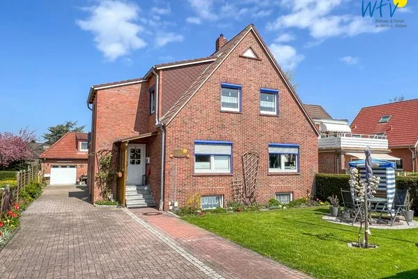 Hauptansicht Haus Regenbogen Ferienwohnung Meermaid