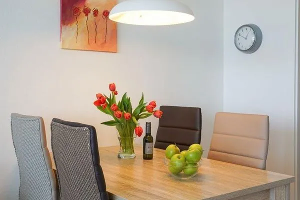 Wohnzimmer Ferienhaus Seeblick Ferienwohnung Irmi