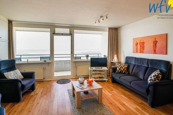 Wohnzimmer Ferienhaus Seeblick Ferienwohnung Irmi