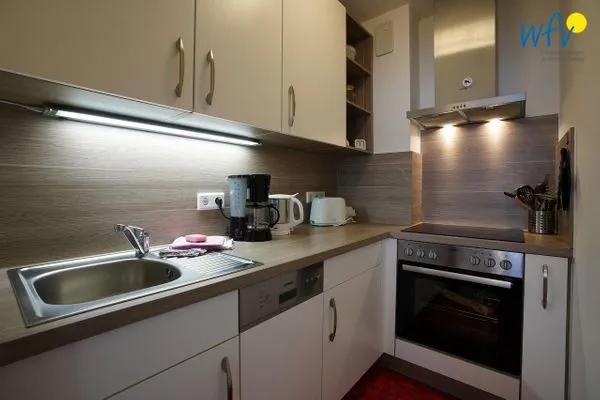 Küche / Küchenzeile Ferienhaus Seeblick Ferienwohnung 26