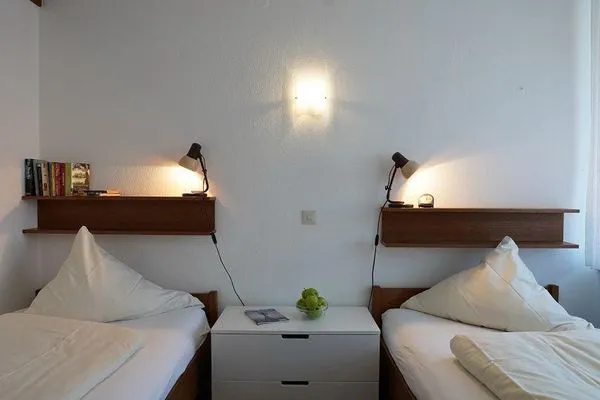 Schlafzimmer Ferienhaus Seeblick Ferienwohnung 26