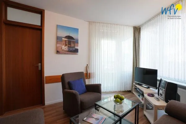 Wohnzimmer Ferienhaus Seeblick Ferienwohnung 26