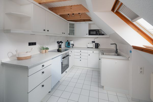  Ferienwohnung Schwalbennest Norderney - Küche / Küchenzeile