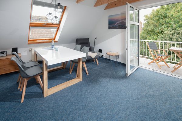  Ferienwohnung Schwalbennest Norderney - Wohnzimmer