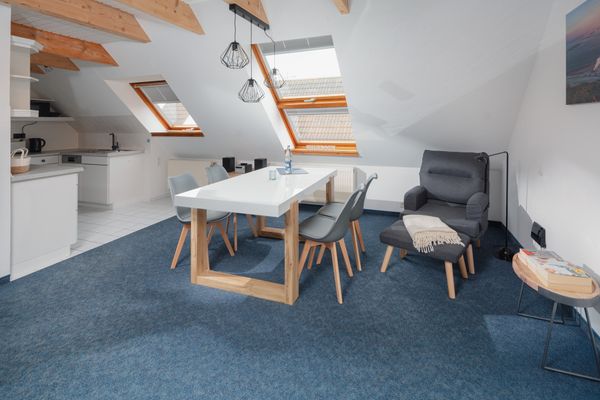  Ferienwohnung Schwalbennest Norderney - Wohnzimmer
