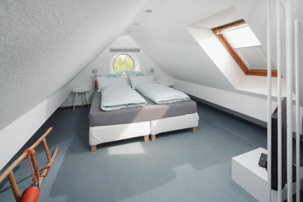  Ferienwohnung Schwalbennest Norderney - Schlafzimmer