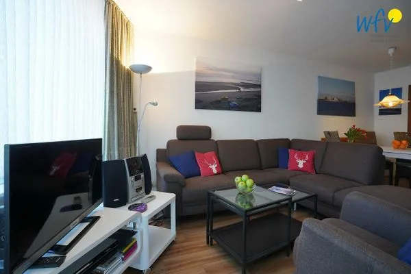 Wohnzimmer Ferienhaus Seeblick Ferienwohnung 26