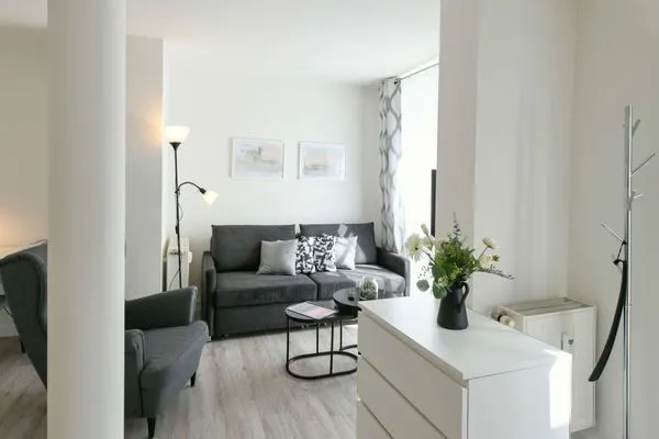 Wohnzimmer Parkresidenz Concordia Ferienwohnung 12a