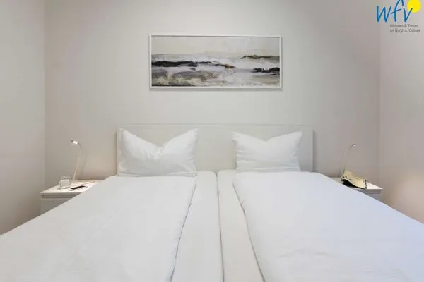 Schlafzimmer Parkresidenz Concordia Ferienwohnung 12a