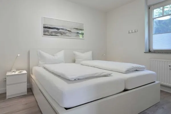 Schlafzimmer Parkresidenz Concordia Ferienwohnung 12a