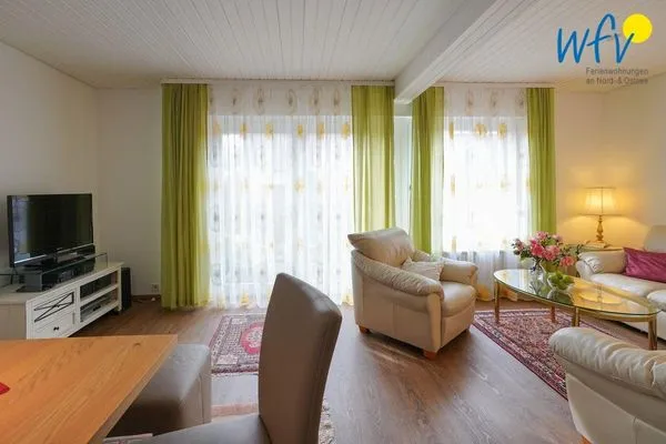 Wohnzimmer Haus Bode Ferienwohnung Bode