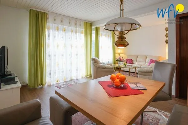 Wohnzimmer Haus Bode Ferienwohnung Bode