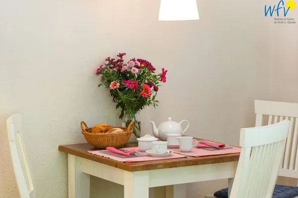 Esstisch Haus am Hövt Ferienwohnung 12
